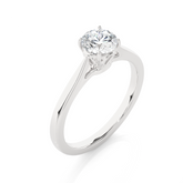 diamond engagement band